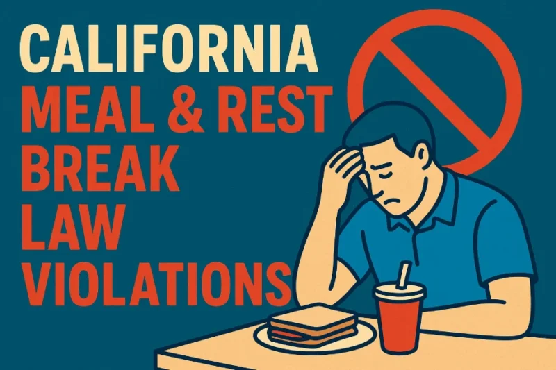 9 Common Ways Employers Violate California Break Laws