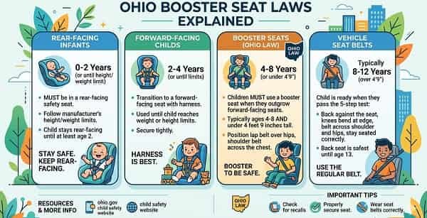 Ohio Booster Seat Laws Explained
